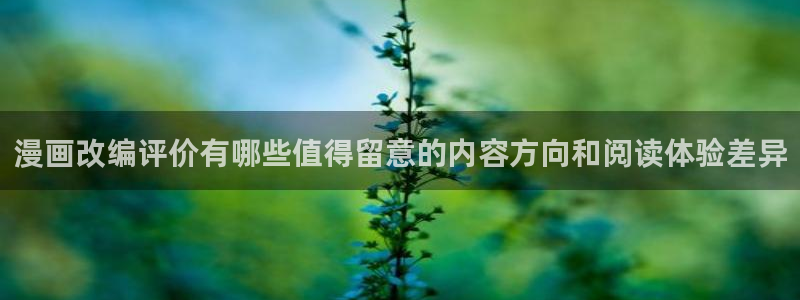 漫蛙漫画连载作品：漫画改编评价有哪些值得留意的内容方向和阅读体验差异